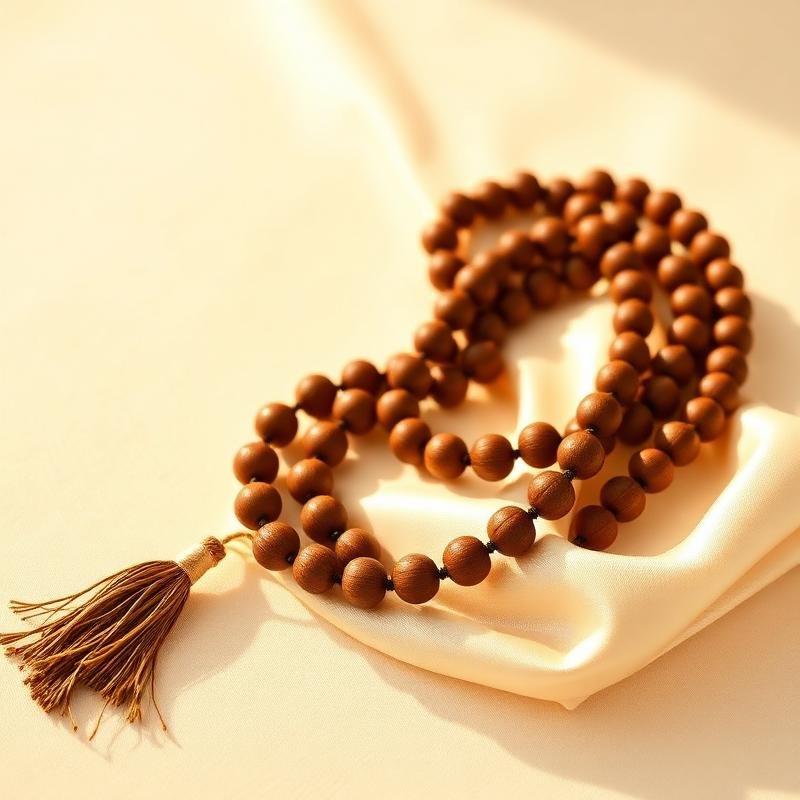 Original Tulsi Japa Mala — Hand Knotted — lab certified, energized — Jeevan Niti